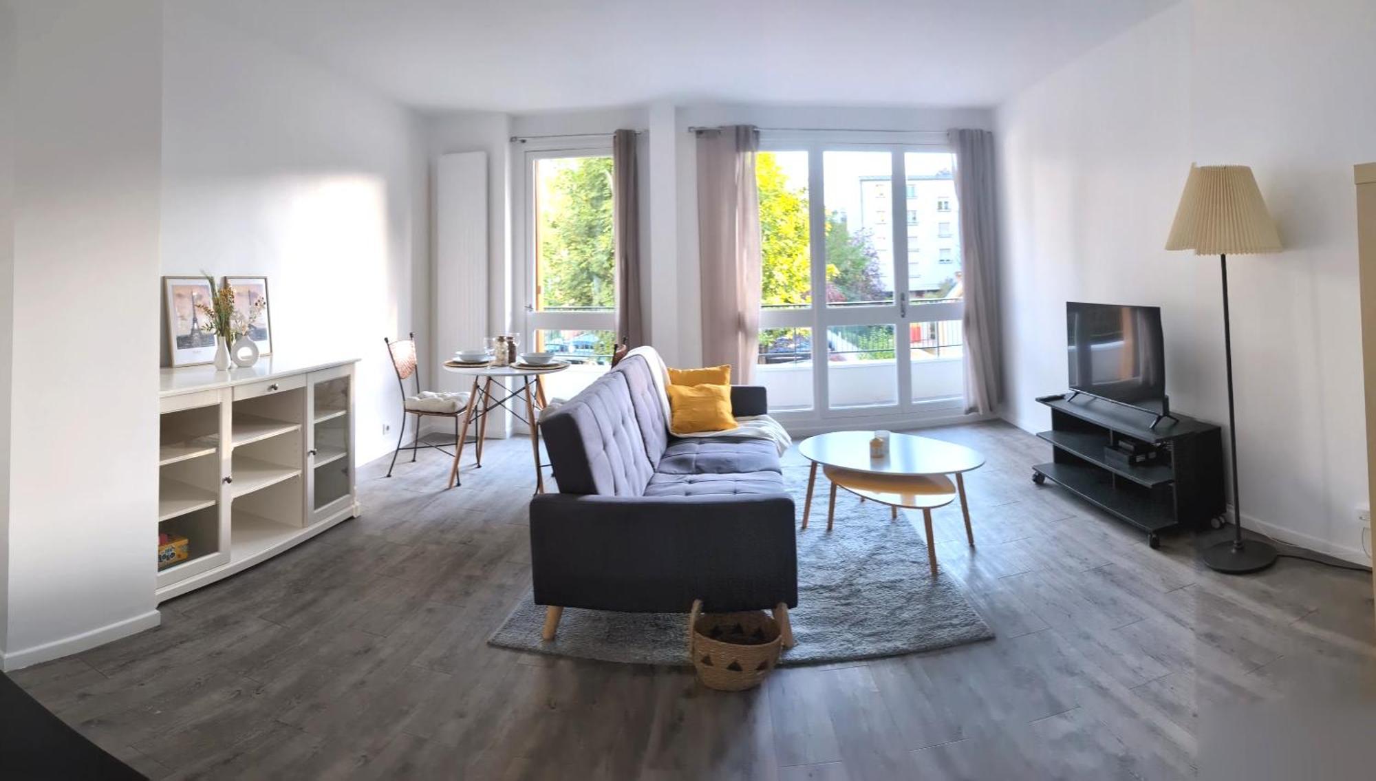 Evasion La Defense - Balcon & Wi-Fi, A 10 Min De Paris Apartment Курбьовоа Екстериор снимка