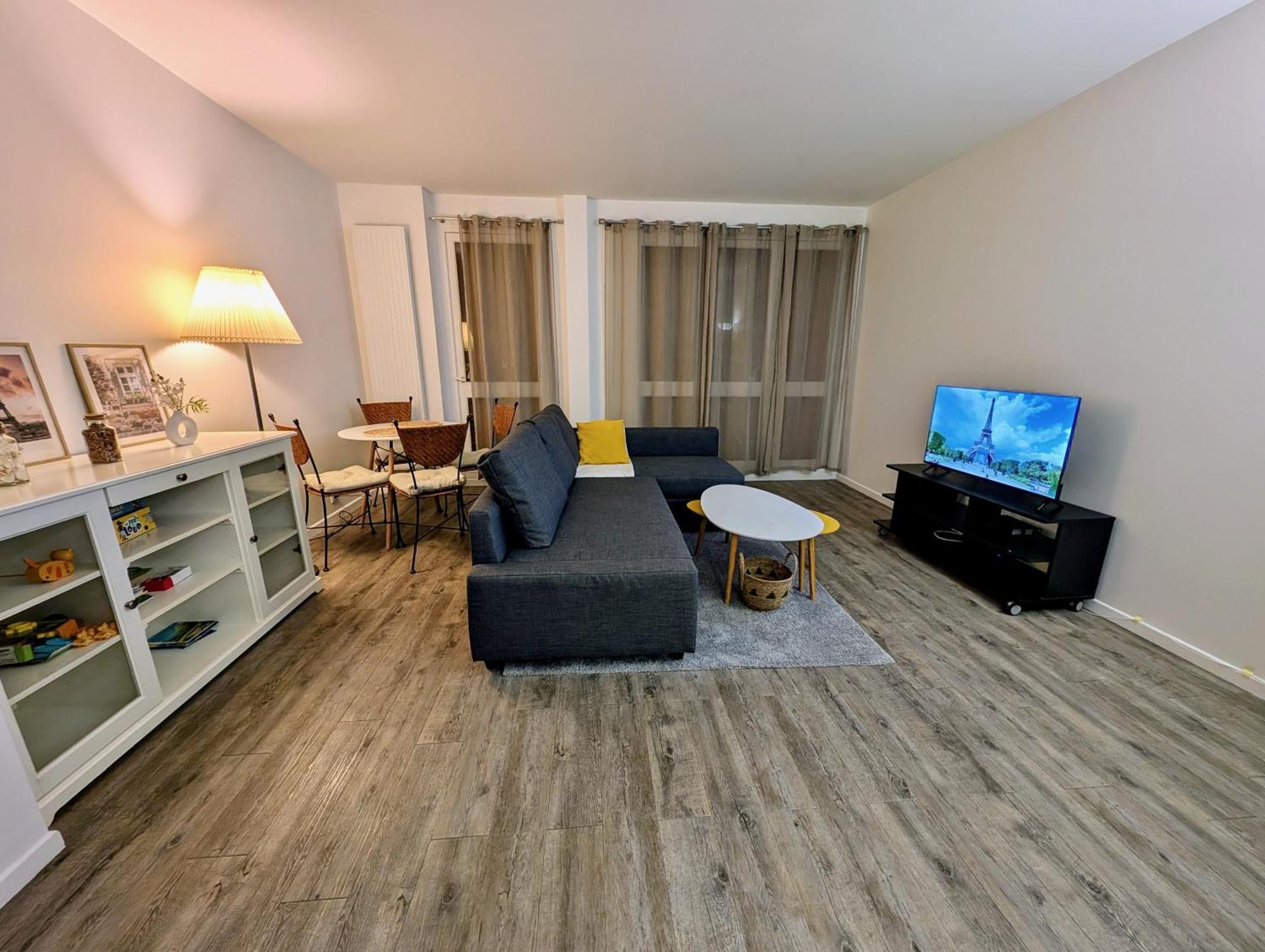 Evasion La Defense - Balcon & Wi-Fi, A 10 Min De Paris Apartment Курбьовоа Екстериор снимка